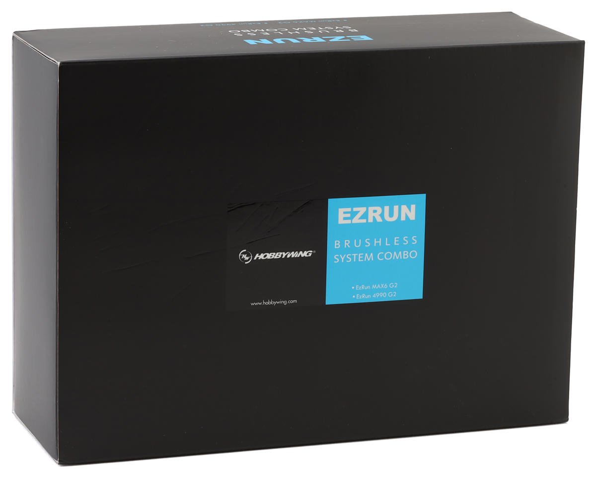 Hobbywing EZRun MAX6 G2 Sensored Brushless ESC & Motor Combo w/4990SD G2 (1650kV)