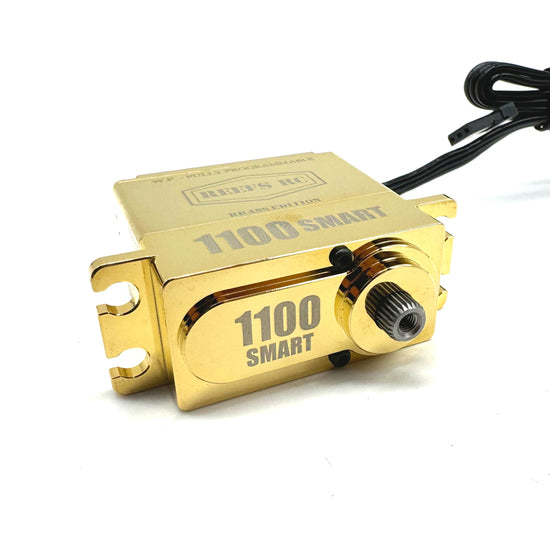 Reefs RC 1100 Smart Servo/Winch High Voltage Brushless Servo (Brass Edition) (150g)