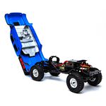 AXIAL SCX24 Jeep JT Gladiator 1/24 4WD RTR Scale Mini Crawler (Blue) w/2.4GHz Radio