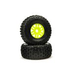 ARRMA Mojave 6S BLX dBoots "Fortress" Pre-Mounted Tire Set (Green) (2)