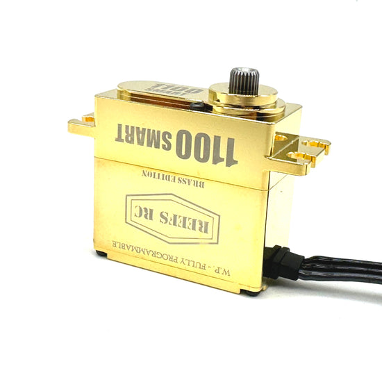 Reefs RC 1100 Smart Servo/Winch High Voltage Brushless Servo (Brass Edition) (150g)