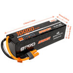 Spektrum RC 14.8V 10000mAh 4S 120C Smart G2 Pro Basher LiPo Battery: IC5