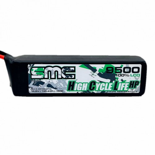 SMC Racing HCL-HP 14.8V-9500mAh-150C pack (SC5 Connector)
