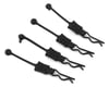HotRacing 1/8 Body Clip Retainers (Black) (4)