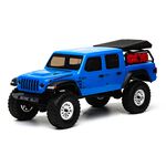 AXIAL SCX24 Jeep JT Gladiator 1/24 4WD RTR Scale Mini Crawler (Blue) w/2.4GHz Radio