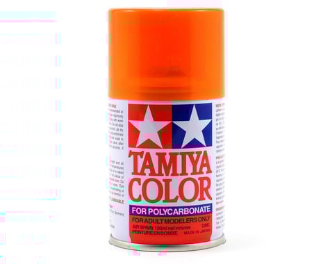 Tamiya PS-43 Translucent Orange Lexan Spray Paint (100ml)