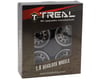 Treal Hobby Type I 1.9" Vintage 12-Hole Beadlock Wheels (Titanium) (4)