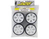 Jaco Pre-Mounted Touring Car Carpet Tires (4) (Blue)