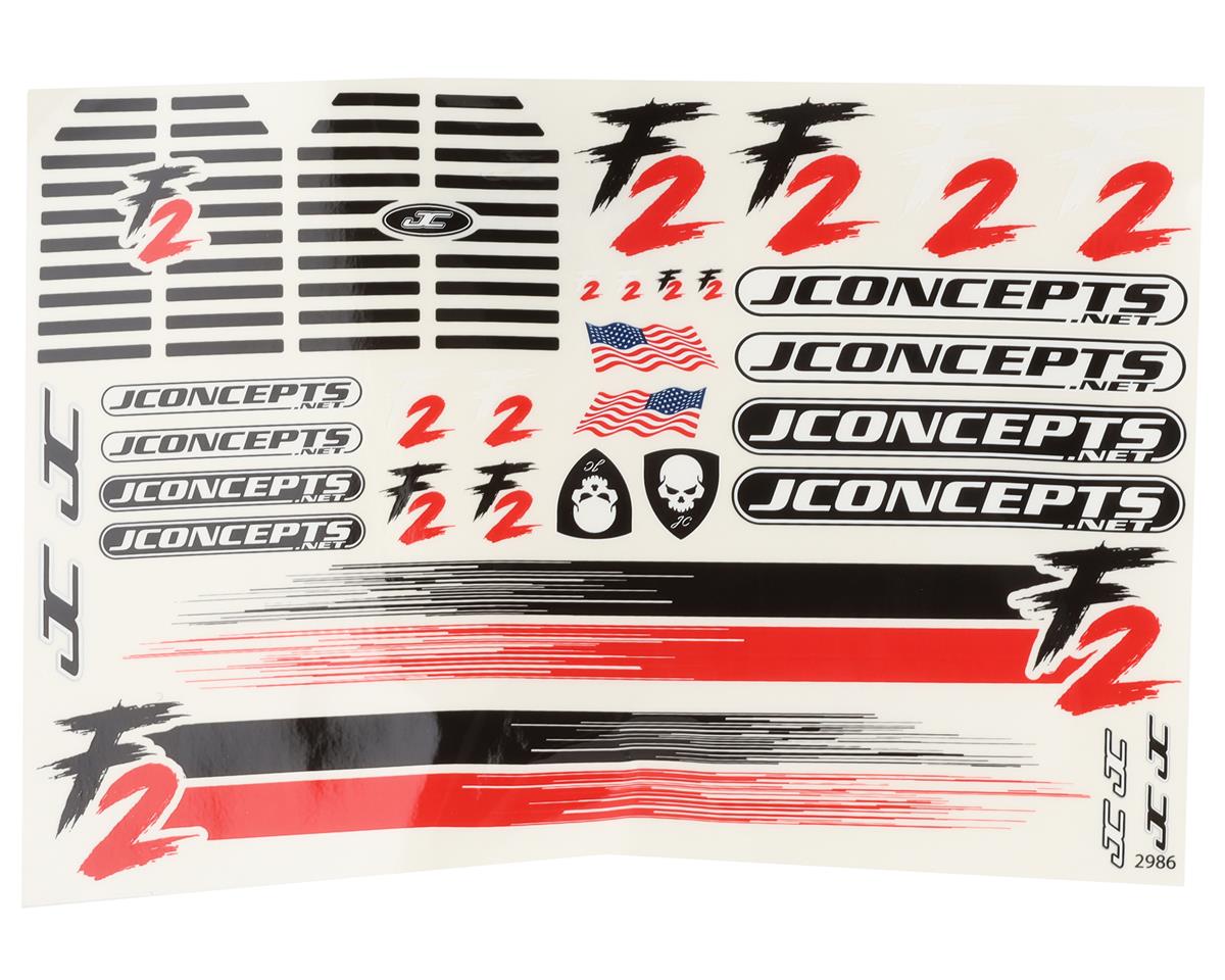 JConcepts F2 Monster Truck Body for Traxxas Sledge (Clear)