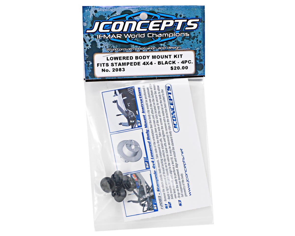 JConcepts Lowered Body Mount Kit (4)