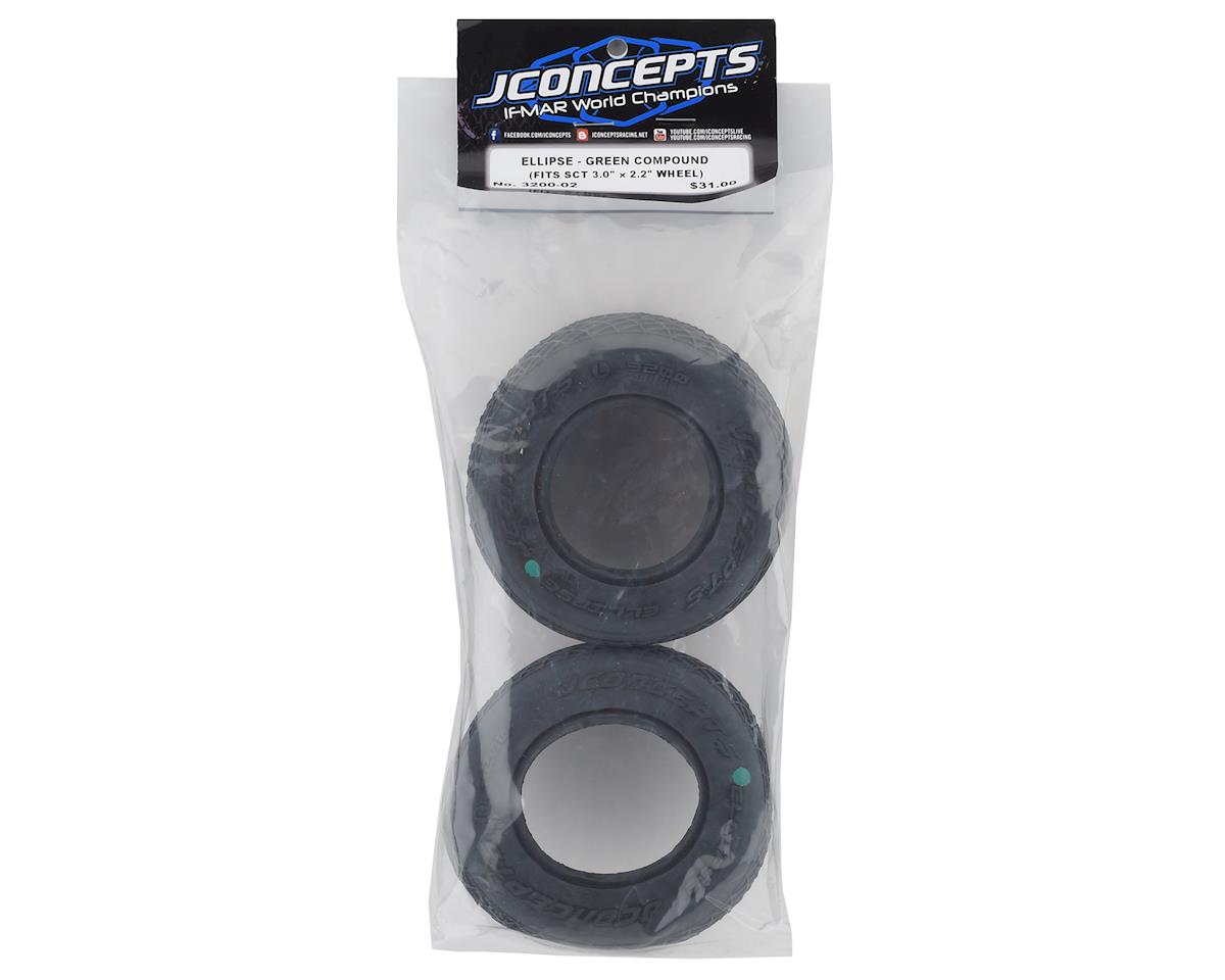 JConcepts Ellipse Short Course Tires (2) (Green)