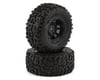 JConcepts Pre-Mounted Landmines SC Tires w/Hazard Wheels (2) (Yellow) w/12mm Hex