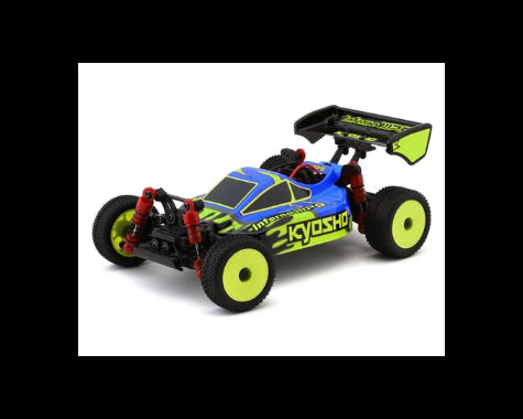 Kyosho MB-010 Mini-Z Inferno MP9 Electric 4WD Micro Buggy Readyset (Blue/Yellow) w/2.4GHz Radio