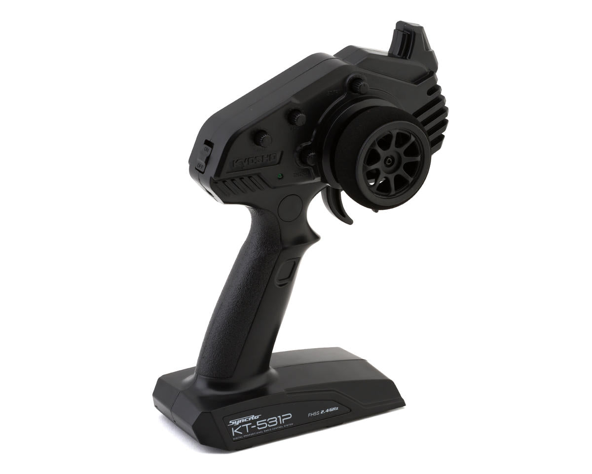 Kyosho MR-03 Mini-Z RWD ReadySet w/McLaren P1 GTR Body (White/Red) w/KT-531P 2.4GHz Radio