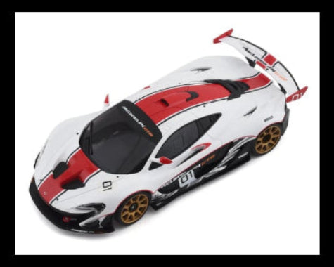 Kyosho MR-03 Mini-Z RWD ReadySet w/McLaren P1 GTR Body (White/Red) w/KT-531P 2.4GHz Radio