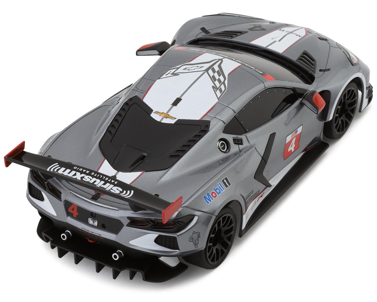 Kyosho MR-04 Mini-Z RWD ReadySet w/Chevrolet Corvette C8.R Body (Gunmetal/White) w/KT-531P 2.4GHz Radio