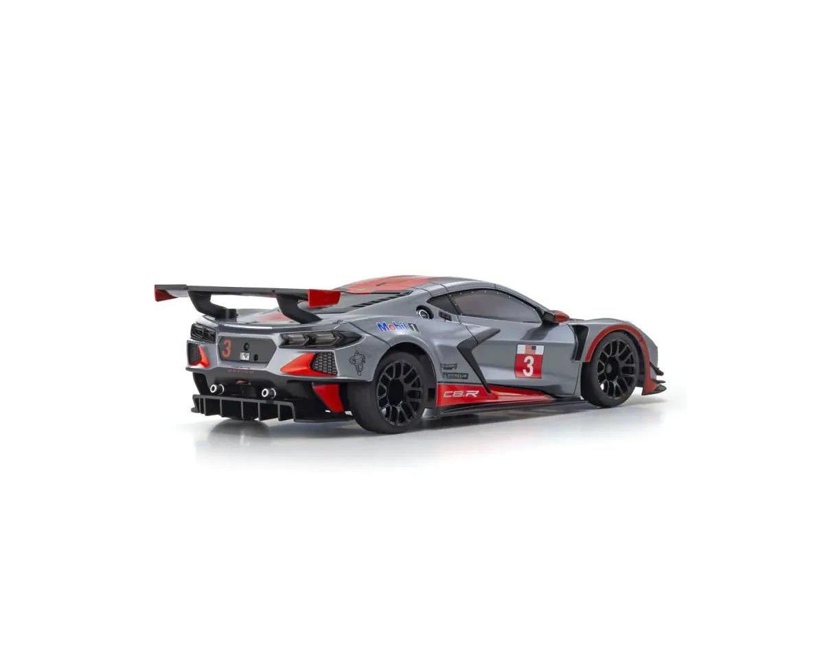Kyosho MR-04 Mini-Z RWD ReadySet w/Chevrolet Corvette C8.R Body (Gunmetal/White) w/KT-531P 2.4GHz Radio