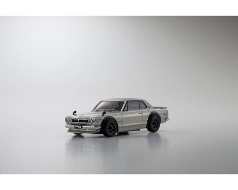 Kyosho MR-04 RWD Mini-Z ReadySet w/Nissan Skyline 2000GT-R KPGC10 Body (Silver) w/KT-531P 2.4GHz Radio