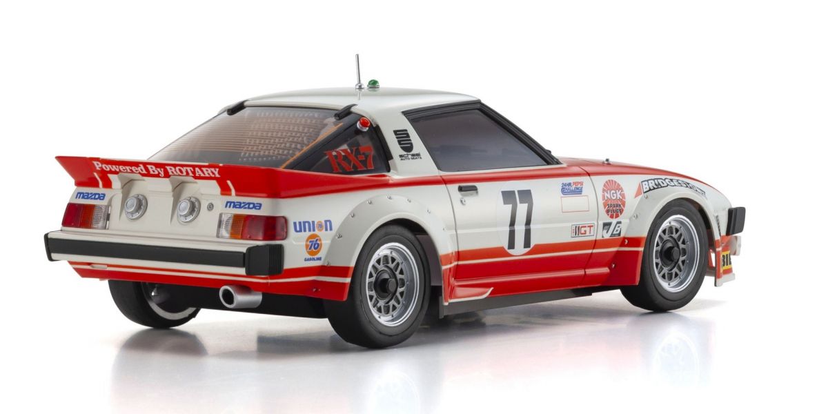 Kyosho MR-04 RWD Mini-Z Readyset w/1979 Mazda Savanna RX-7 (Red/White) w/KT-531P 2.4GHz Radio