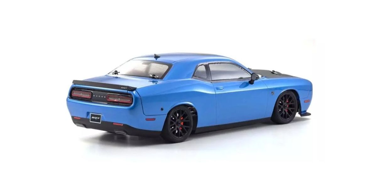 Kyosho Fazer Mk2 Dodge Challenger SRT Hellcat Electric 4WD 1/10 RTR Touring Car w/Syncro KT-231P 2.4GHz Radio (Blue)
