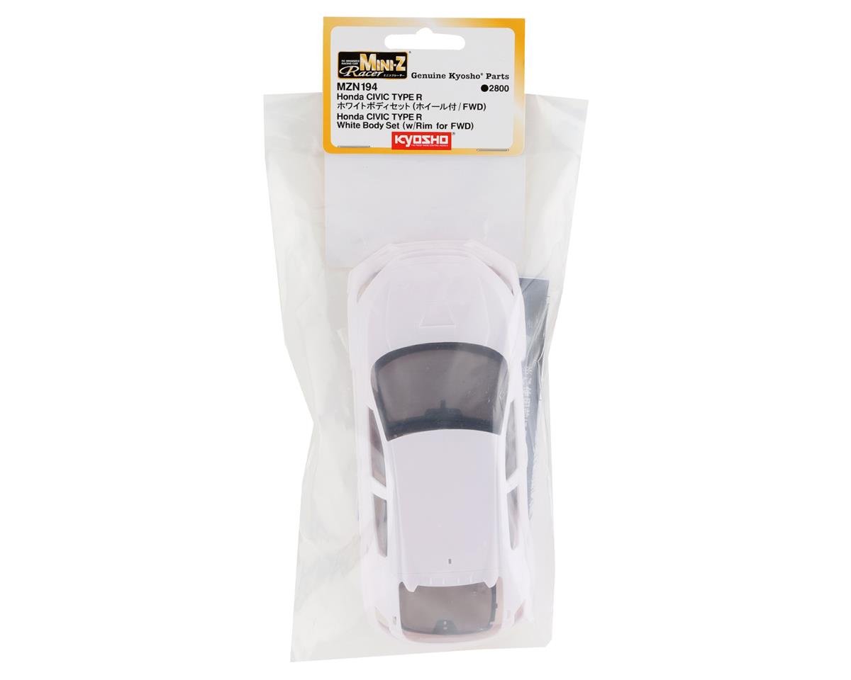 Kyosho Mini-Z Honda Civic Type R Body w/Wheels (Unpainted)