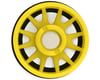 NEXX Racing Mini-Z RWD "JUD" EVO Front Threaded Side-Wall Carbon Fiber Rims (0mm Offset) (Yellow) (2)