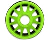NEXX Racing Mini-Z RWD "JUD" EVO Rear Threaded Side-Wall Carbon Fiber Rims (0mm Offset) (Green) (2)