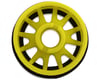 NEXX Racing Mini-Z RWD "JUD" EVO Rear Threaded Side-Wall Carbon Fiber Rims (3mm Offset) (Yellow) (2)