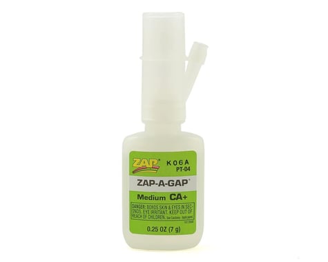 Pacer Technology Zap-A-Gap CA+ Glue (Medium) (0.25oz)