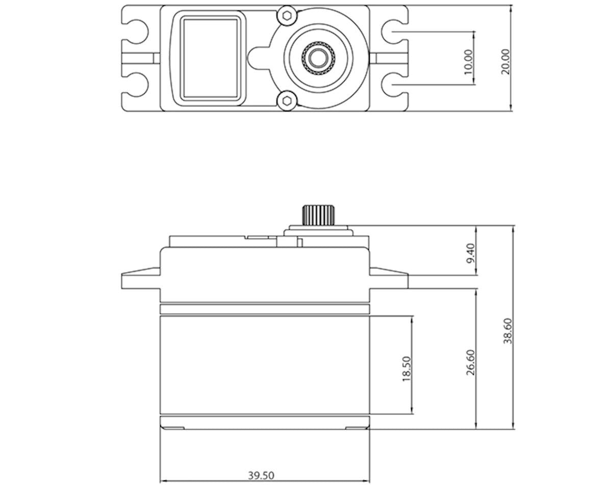 ProTek RC 100T Standard Digital "High Torque" Metal Gear Servo