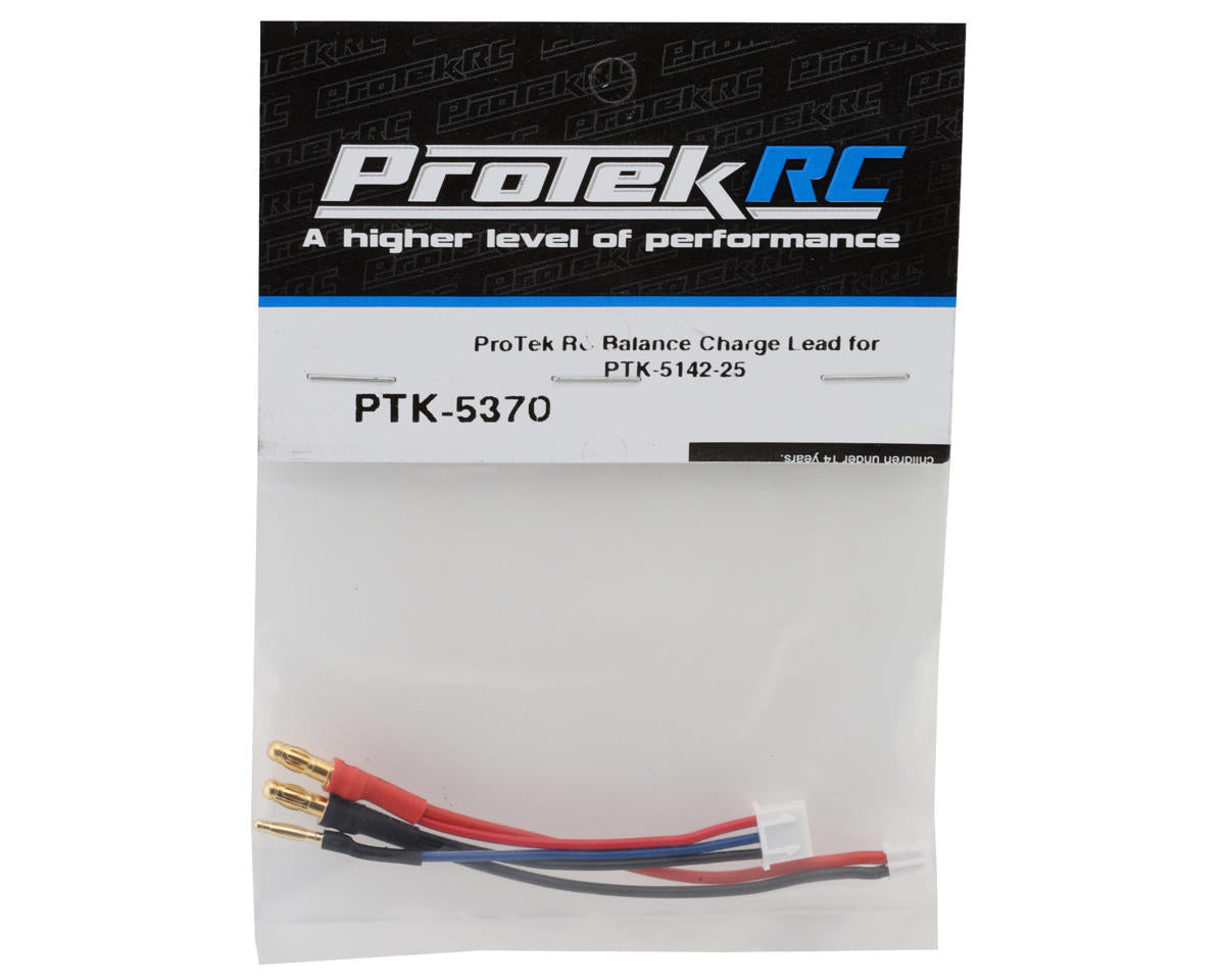 ProTek RC Balance Charge Lead for PTK-5142-25 (3.5mm Bullets to JST-PH) (2pin XH Balance Plug)