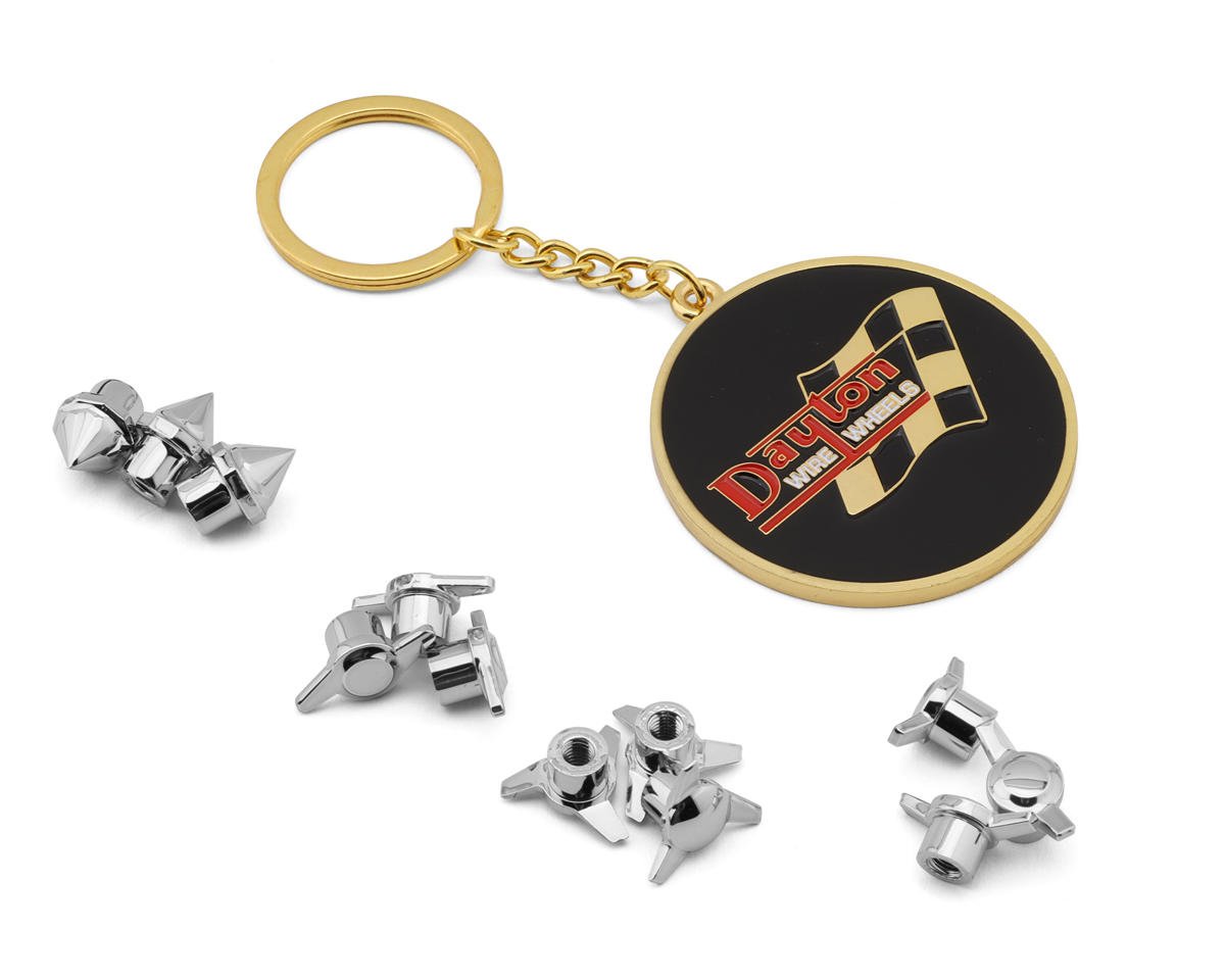 Redcat Dayton Chrome Wire Wheel Set (4)