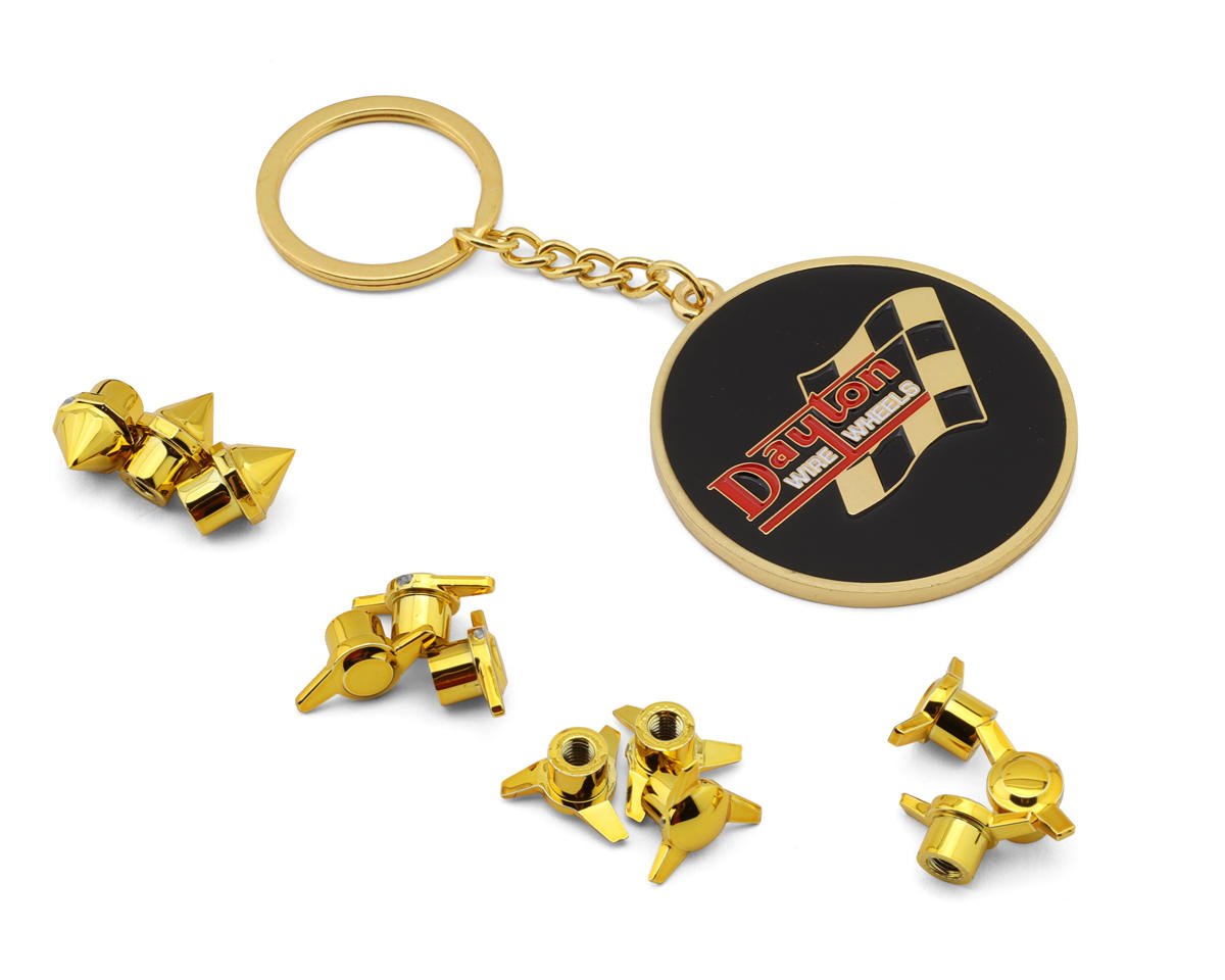 Redcat Dayton Gold Wire Wheel Set (4)