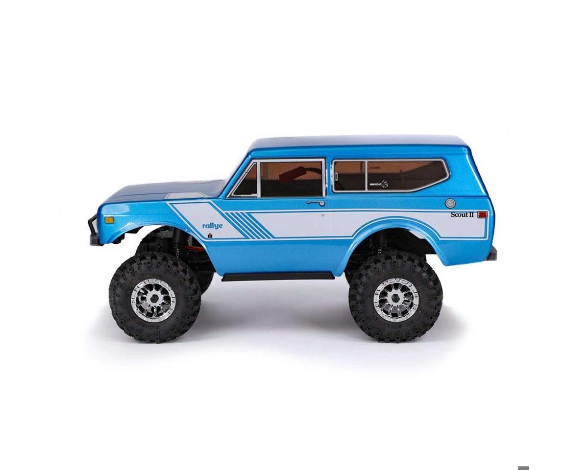 Redcat Ascent-18 International Scout II 1/18 4WD RTR Rock Crawler (Blue) w/2.4GHz Radio, Battery & Charger