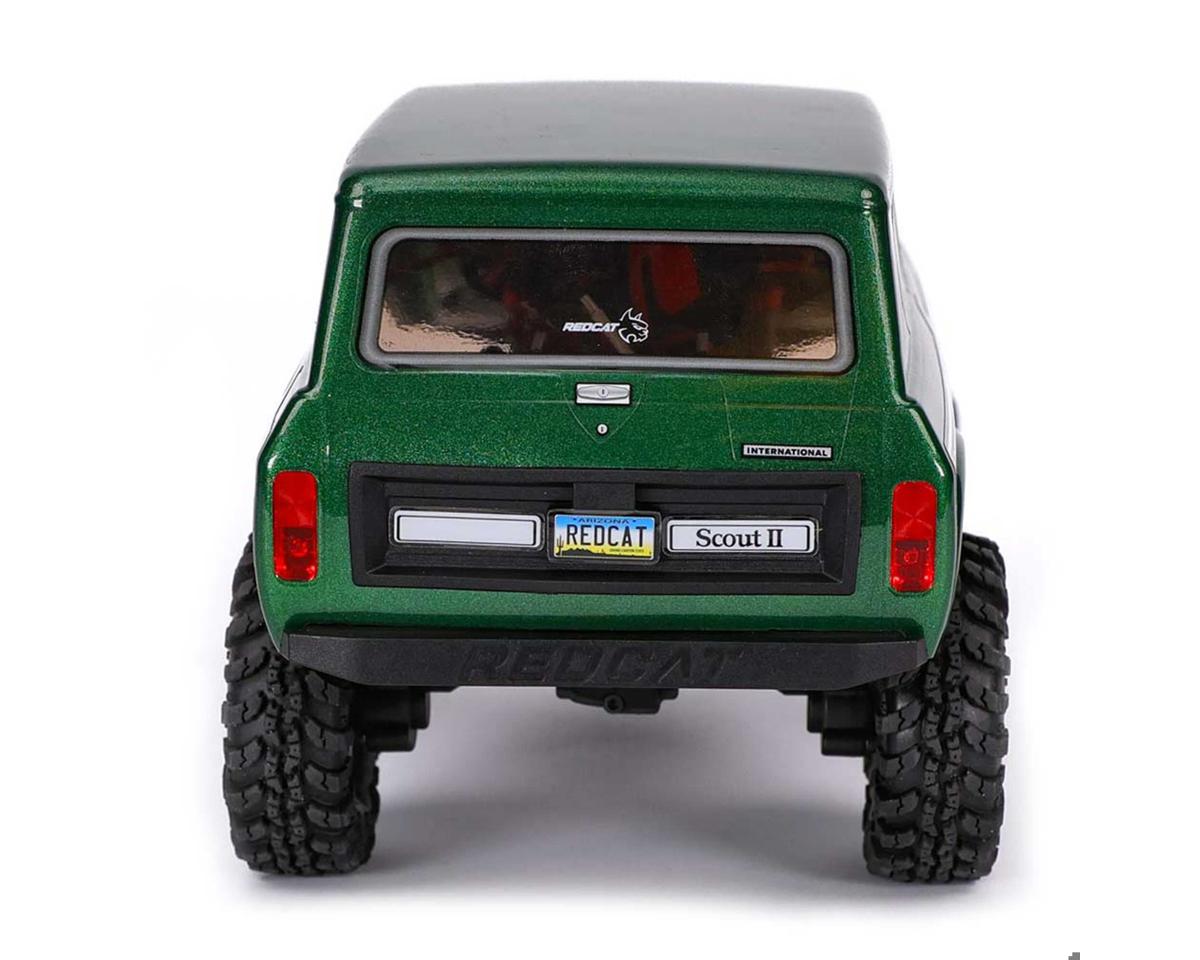 Redcat Ascent-18 International Scout II 1/18 4WD RTR Rock Crawler (Green) w/2.4GHz Radio, Battery & Charger