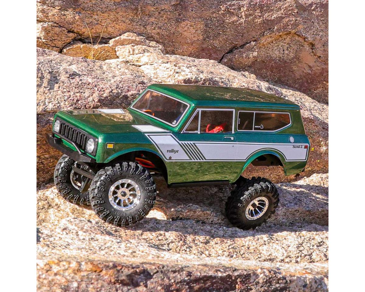 Redcat Ascent-18 International Scout II 1/18 4WD RTR Rock Crawler (Green) w/2.4GHz Radio, Battery & Charger