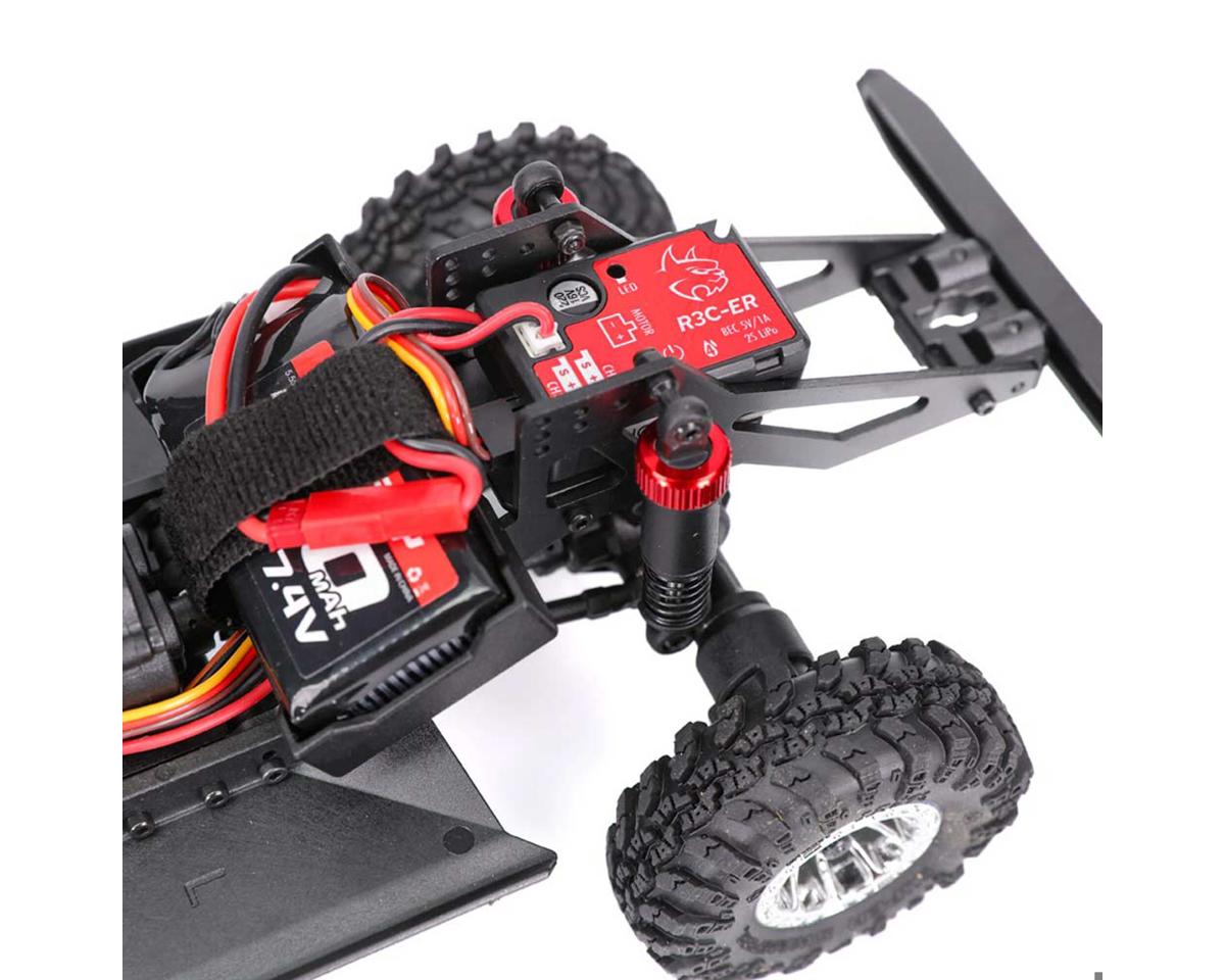 Redcat Ascent-18 1/18 4WD RTR Rock Crawler (Red) w/2.4GHz Radio, Battery & Charger