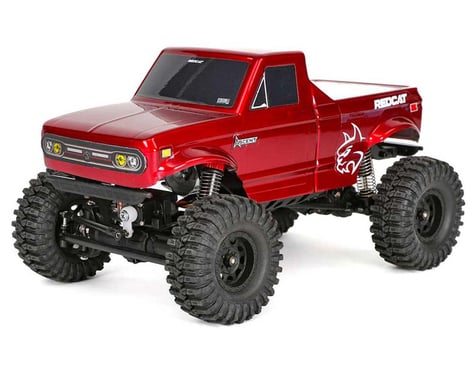 貴重☆アオシマ・スカイネット☆R/C VANNING 1/32 レッド☆バニング Redcat Ascent-32 1/32 4WD RTR Rock Crawler (Red) w/2.4GHz Radio, Batte