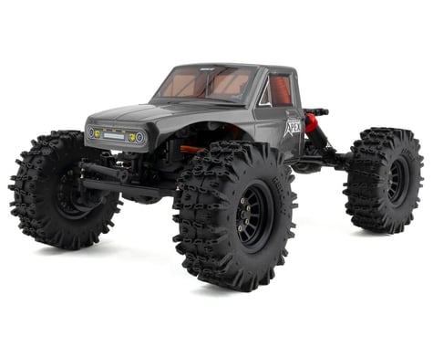 Redcat Ascent-18 Apex 1/18 4WD RTR Brushless Rock Crawler (Dark Metallic Gray) w/2.4GHz Radio, Battery & Charger