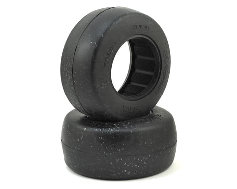 Raw Speed RC Slick Short Course No Prep Drag Racing Tires (2) (Clay)