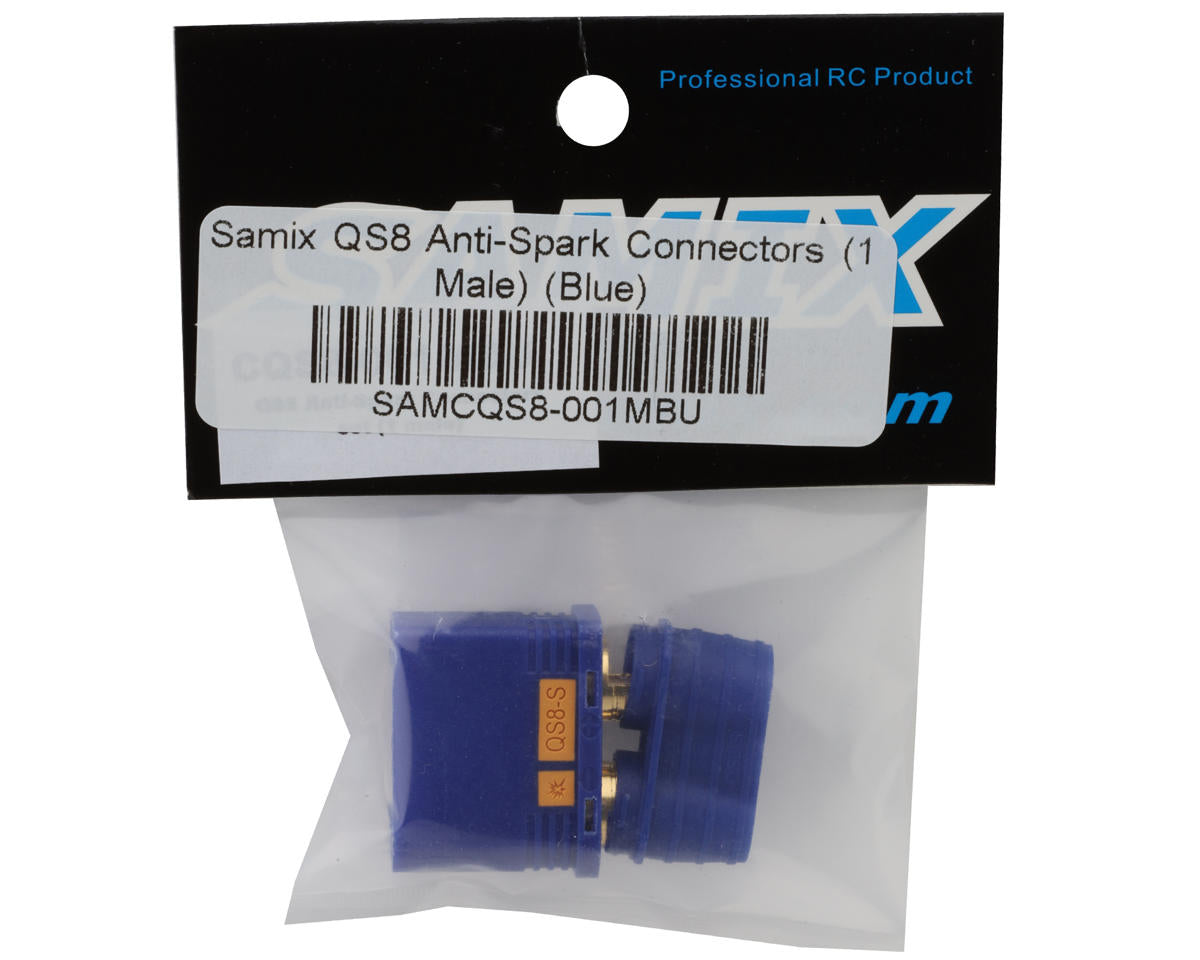 Samix QS8 Anti-Spark Connector (Blue) (1 Male)