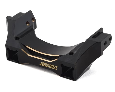Samix Brass Rear Bumper Mount for Traxxas TRX-4 (Black) (139g)