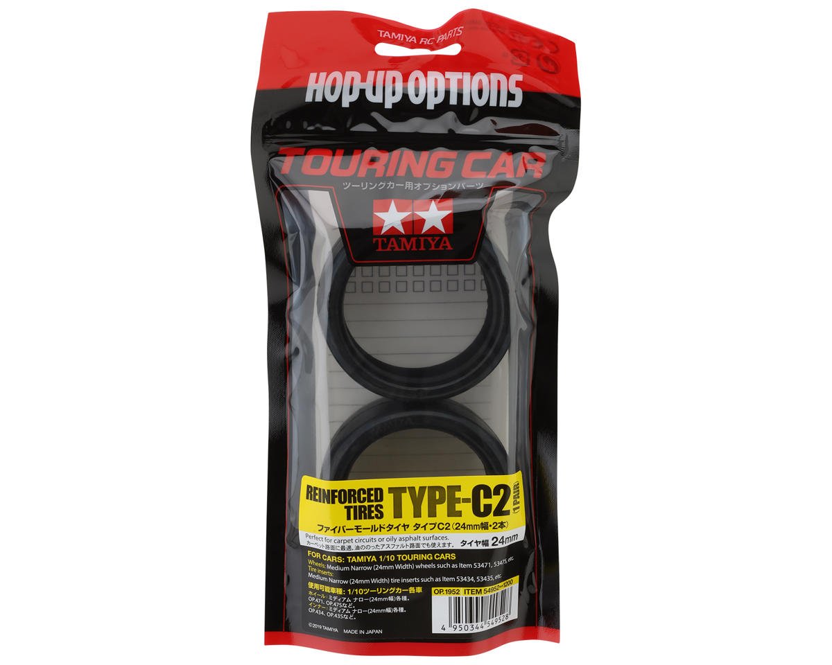 Tamiya Reinforced 1/10 On-Road Tires (Type C2)