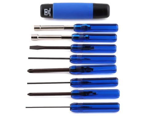 Tamiya RC Tool Set (8Tamiya 8-Piece Metric RC Tool Set w/Carrying Case