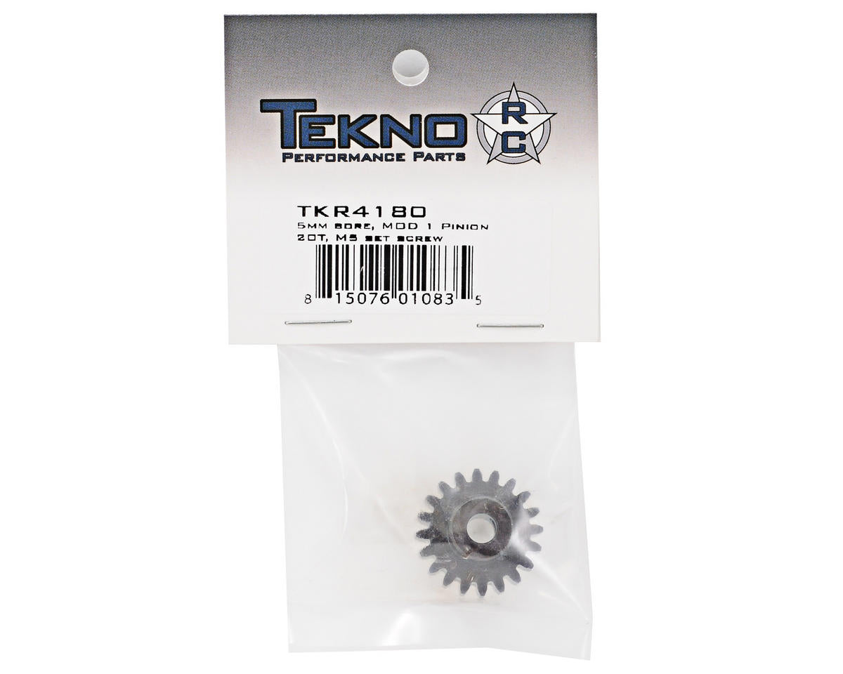 Tekno RC "M5" Hardened Steel Mod1 Pinion Gear w/5mm Bore (20T)