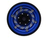 Treal Hobby Type L 1.0" Aluminum Cyclone Beadlock Wheels (Blue) (4) (27.5g ea)