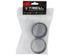 Treal Hobby Brass Heavy Weight 2.2" Center Internal Beadlock Wheel Rings (Black) (2) (186.4g)