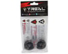 Treal Hobby Vanquish H10 Optic Brass Rear Counterweights (2) (78.4g Each) (Use With TLHVPH10)