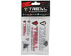 Treal Hobby H10 Optic Aluminum Functional Bump Stops (Black) (2)