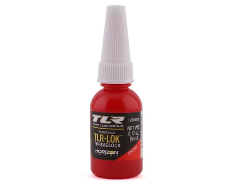 Team Losi Racing TLR-LOK Threadlock (Red) (5ml)